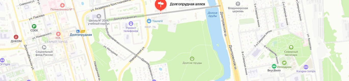 аллея Долгопрудная